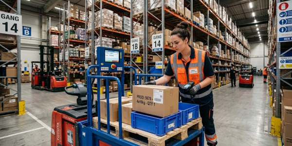e-Magazijnorganisatie, -sturing & -design