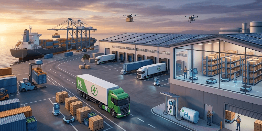 Belangrijkste trends in logistiek