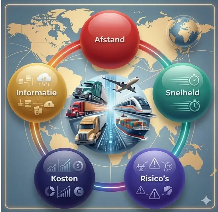 e-Transport - Inleiding Distributie & Transport - De 5 Dimensies van Transport