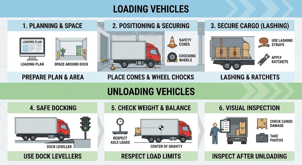 e-Transport - Laad- en lostechnieken & Ladingzekering (Wegvervoer)