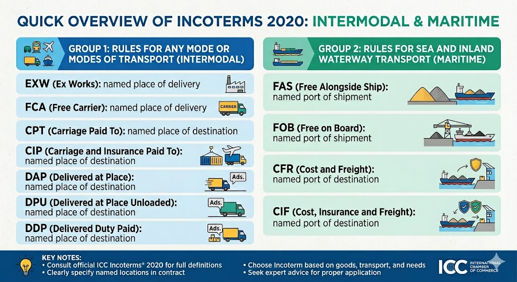 e-Transport - Incoterms 2020 & Transportverzekeringen