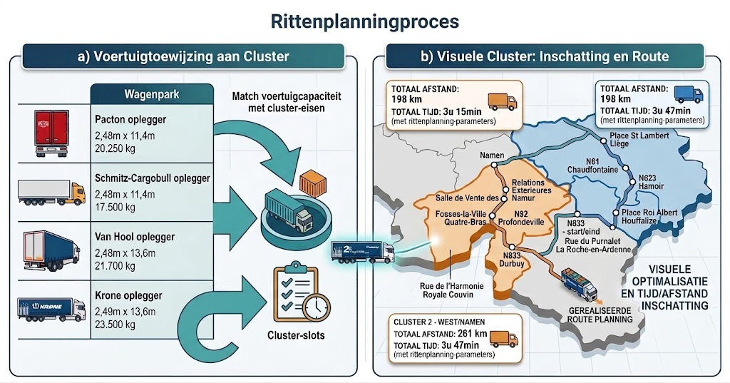 e-Transport - Transportdossier, TMS & Rittenplanning