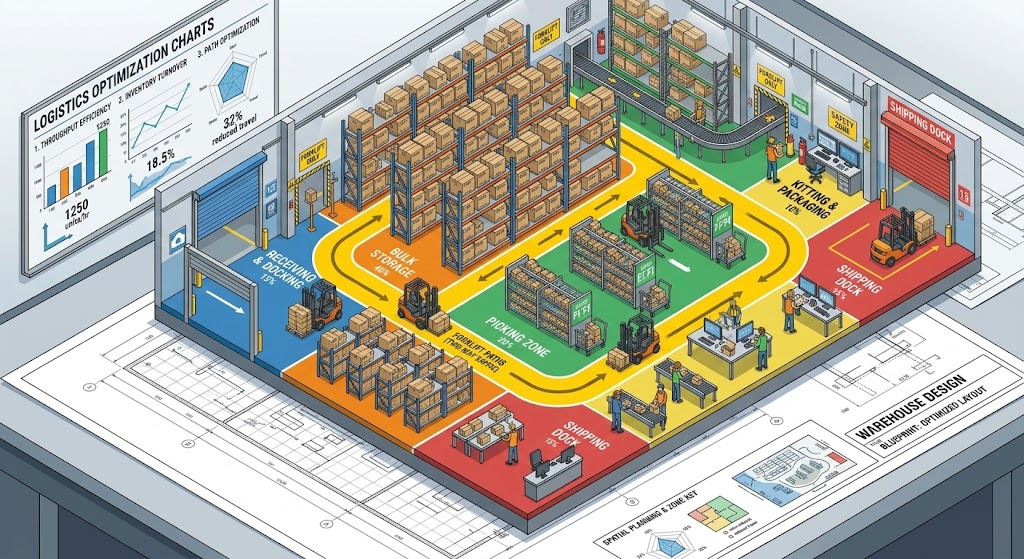 e-Magazijn - Layout & Inrichting