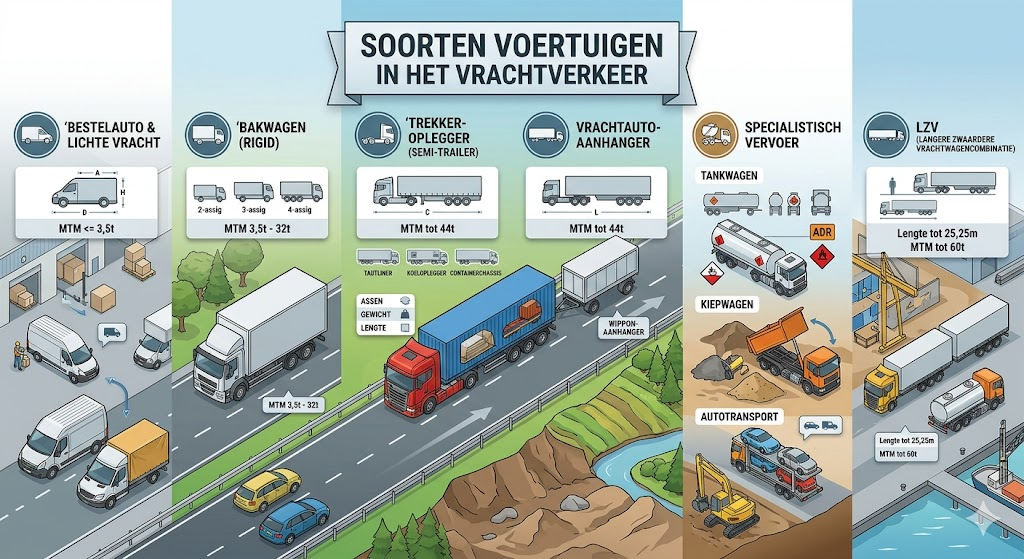 e-Transport - Soorten voertuigen & Wettelijke aspecten (Wegvervoer)