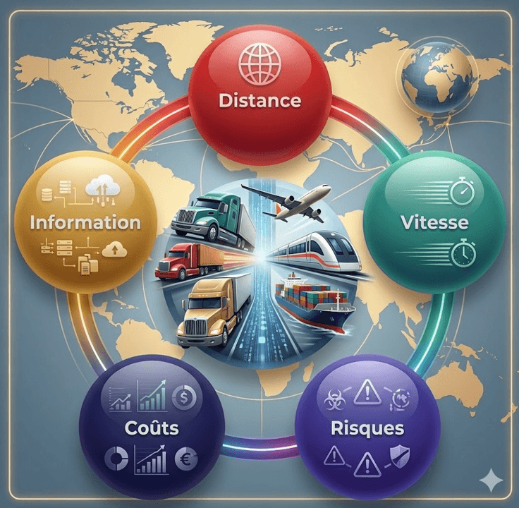 e-Transport - Introduction Distribution & Transport - Les 5 Dimensions du Transport