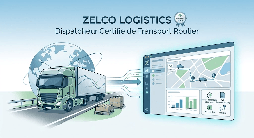 Dispatcher Transport Routier Certifié (application TMS incluse)