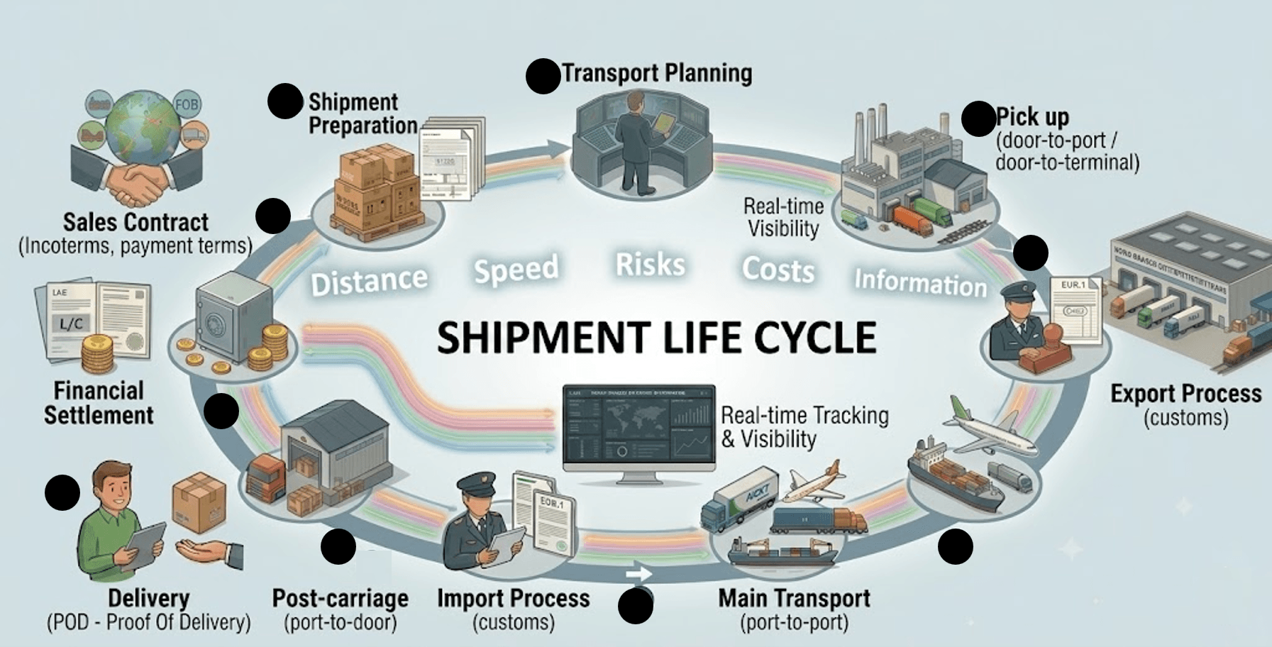 e-Transport - The life cycle of a shipment