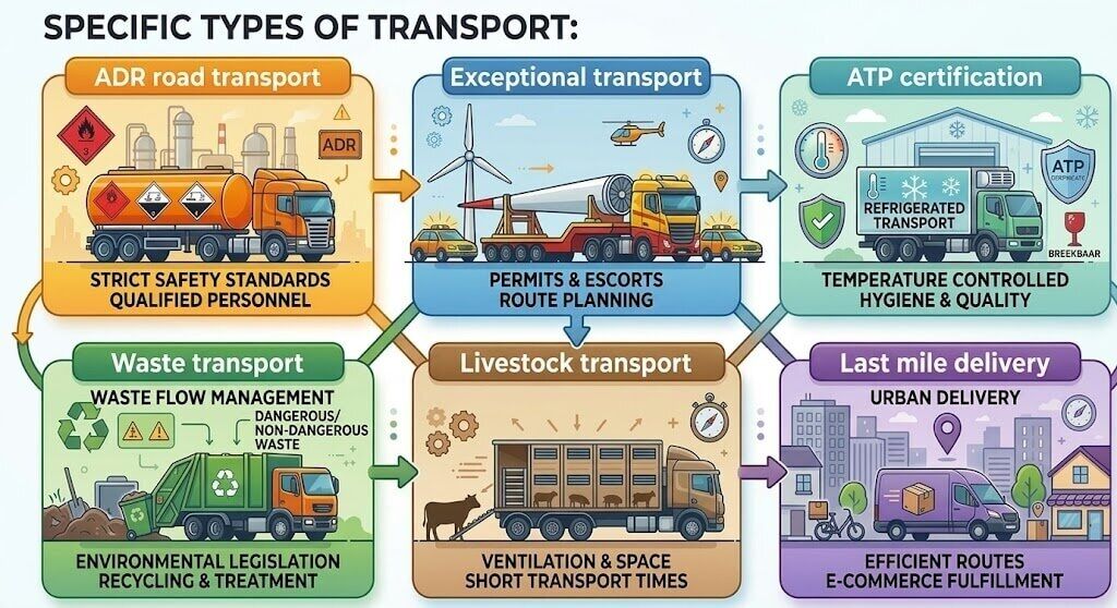e-Transport - Specialised forms of road transport