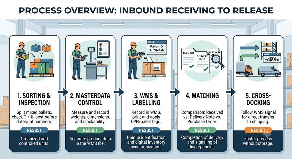 e-Warehouse - Goods receipt
