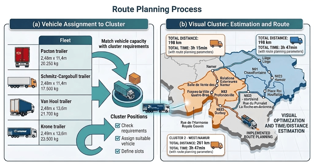 e-Transport - Transport files, TMS & Trip planning